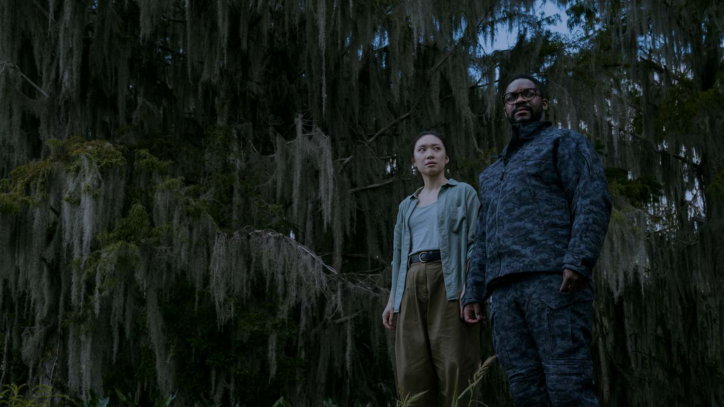 Jess Hong and Jovan Adepo in 3 Body Problem Episode 108