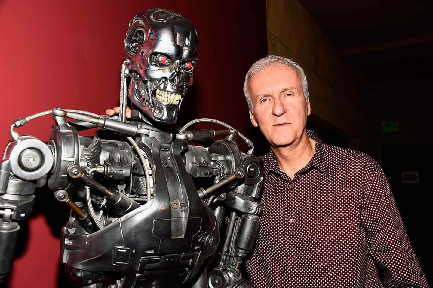 James Cameron portrait