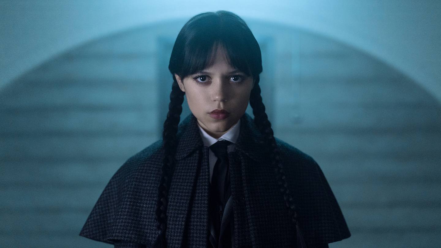 Jenna Ortega as Wednesday Addams in episode 202 of Wednesday