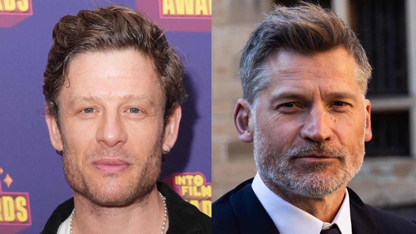 James Norton and Nikolaj Coster-Waldau as Harold Godwinson and William the Conqueror