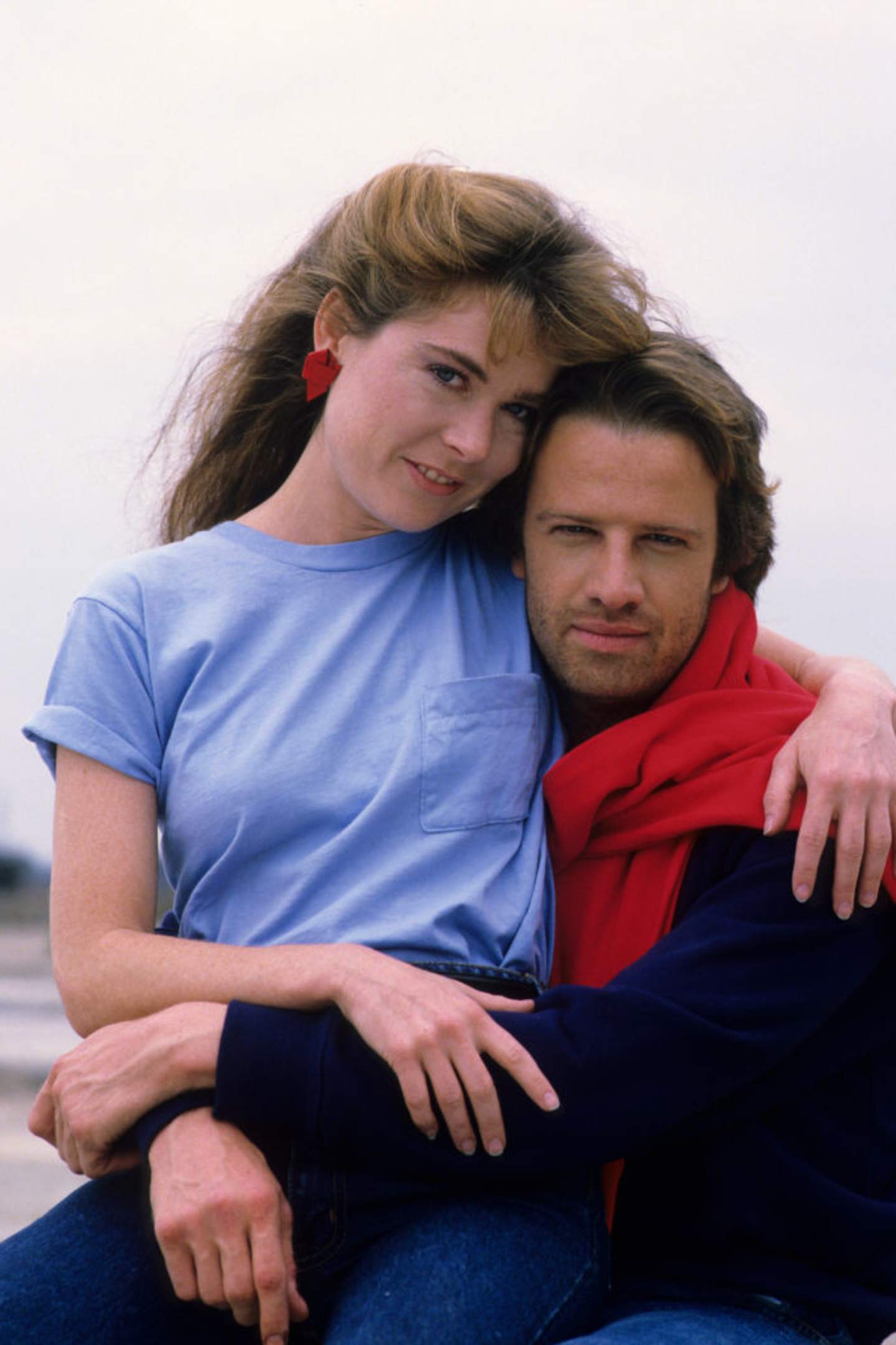 Highlander cast: Roxanne Hart and Christopher Lambert