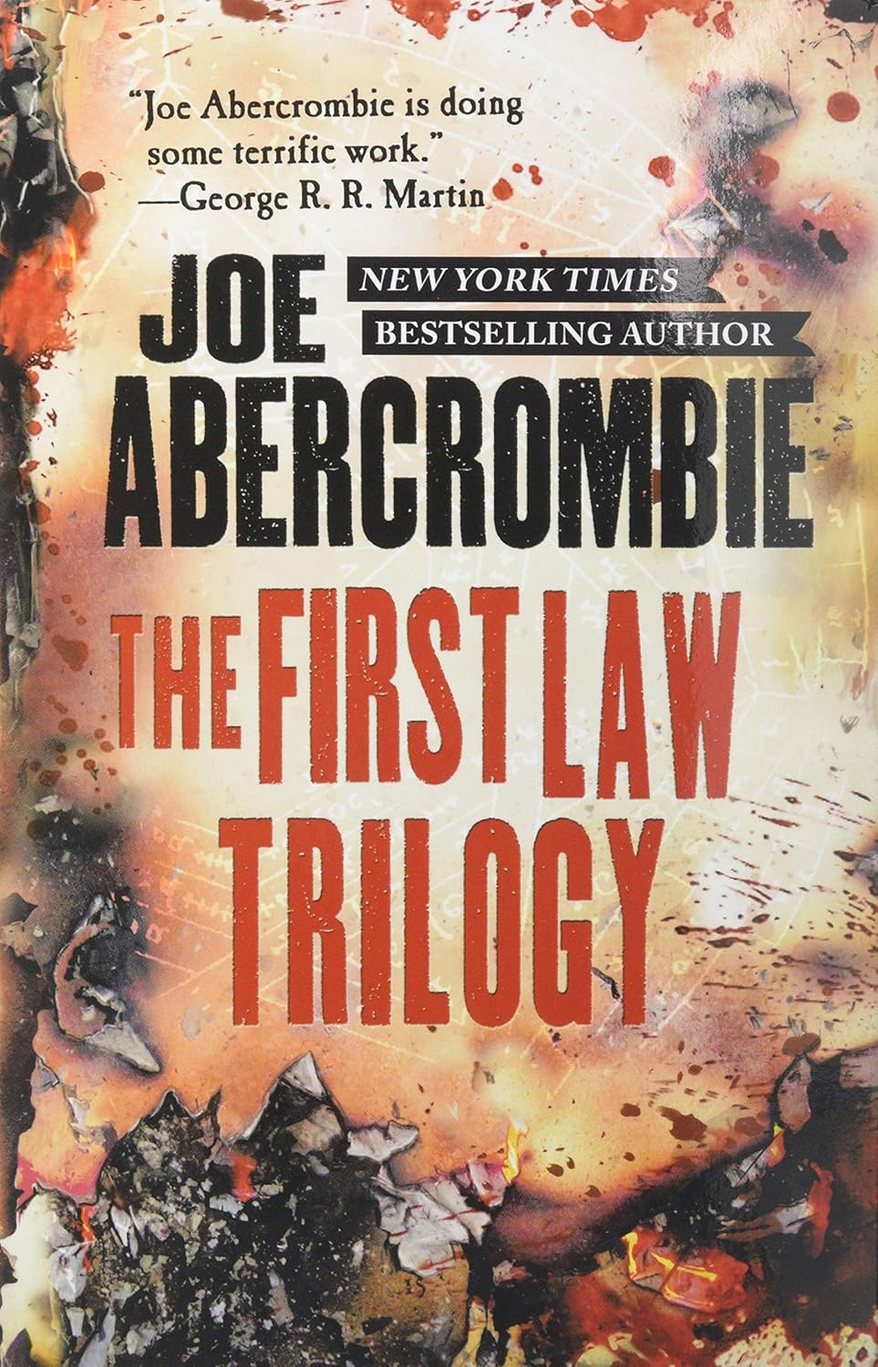 The First Law Trilogy by Joe Abercrombie book cover