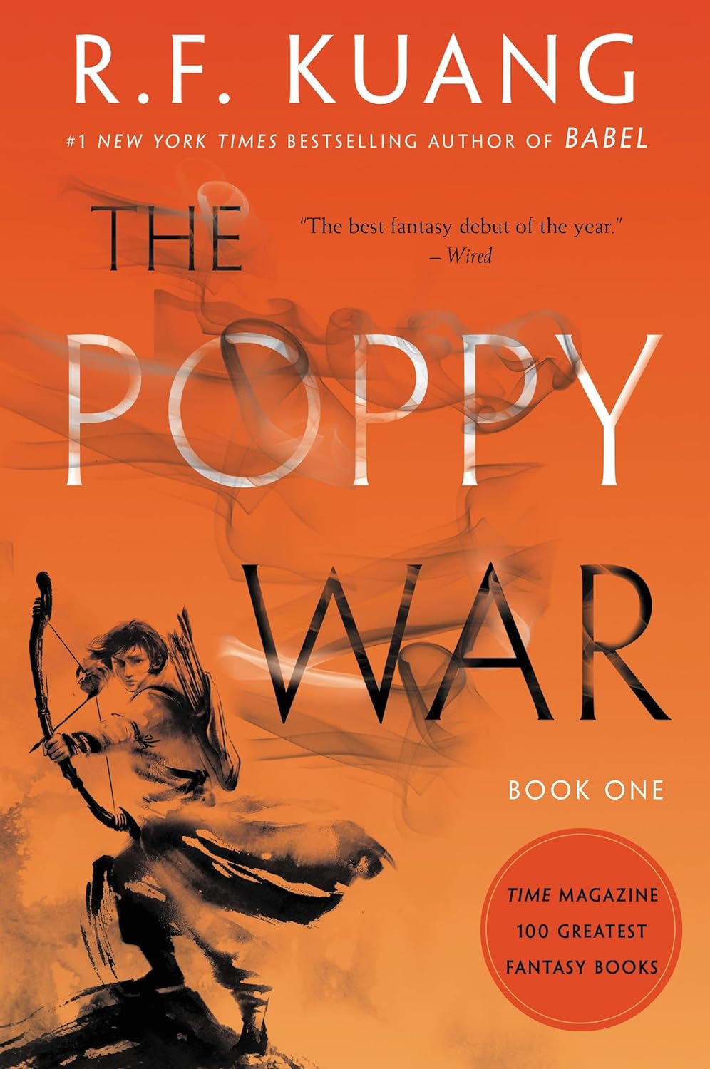The Poppy War by R.F. Kuang book cover